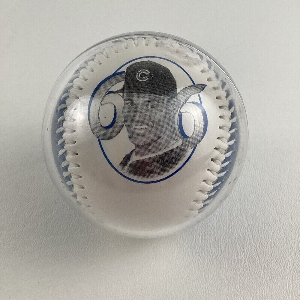 Sammy Sosa Fotoball MLB Souvenir Collector Baseball 66 Home Runs Vintage 1999